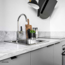 Profile Handle Edge Straight - 40mm - Brushed Black