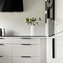 Profile Handle Edge Straight - 350mm - Brushed Black