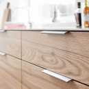 Profile Handle Edge Straight - 350mm - Stainless Steel Finish