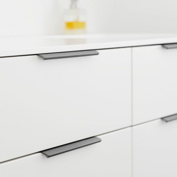 Profile Handle Edge Straight - 350mm - Brushed Anthracite