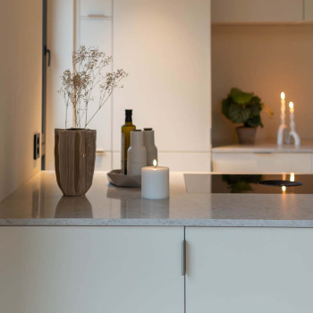 Profile Handle Edge Straight - 100mm - Stainless Steel Finish