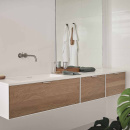 Profile Handle Edge Straight - 100mm - Stainless Steel Finish