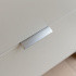 Profile Handle Edge Straight - 100mm - Stainless Steel Finish