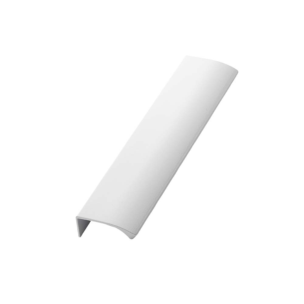 Profile Handle Edge Straight - 100mm - White Lacquered