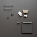 Edge Pull Handle Side - Graphite Gray