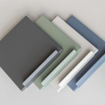 Edge Pull Handle Side - Sage Green