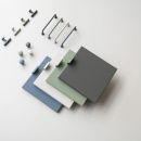 Edge Pull Handle Side - Sage Green