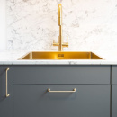 Handle Viva - Brushed Untreated Brass