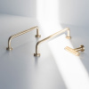 Handle Viva - Brushed Untreated Brass