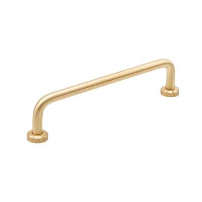 Handle Viva - 128mm - Brushed Untreated Brass in the group Cabinet Handles / Color/Material / Brass at Beslag Online (304378-11)