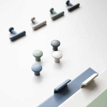 Cabinet Knob T Viva - Graphite Grey