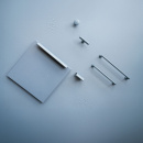 Cabinet Knob T Viva - Storm Blue