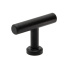 Cabinet Knob T Viva - Matte Black Cabinet Knob T Viva - Matte Black