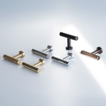 Cabinet Knob T Viva - Brushed Stainless Steel