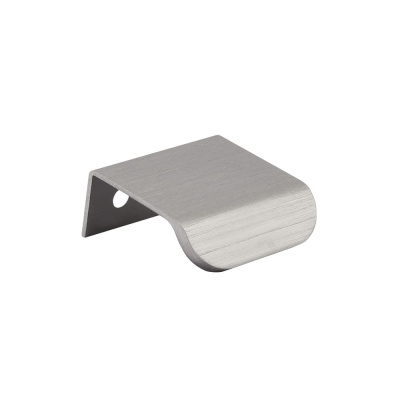Edge Pull Handle Roundy - Stainless Steel Look in the group Cabinet Handles / Show all handles / Edge Pull Handles at Beslag Online (304410-11-V)