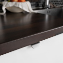 Edge Pull Handle Roundy - Stainless Steel Look