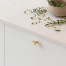 Cabinet Knob Copenhagen - 25mm - Polished Brass