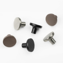 Cabinet Knob Vibe Plain - Dark Bronze
