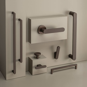 Cabinet Knob T Vibe Grip - Dark Bronze