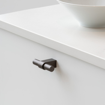 Cabinet Knob T Trace - Dark Bronze