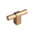Cabinet Knob T Trace - Matte Champagne Cabinet Knob T Trace - Matte Champagne