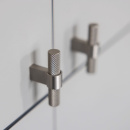 Cabinet Knob T Helix - Stainless Steel Finish