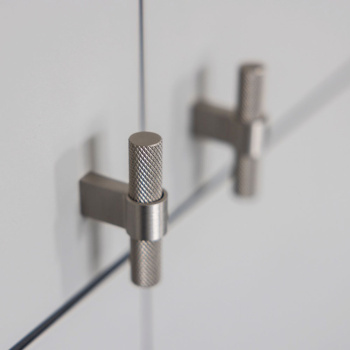 Cabinet Knob T Helix - Stainless Steel Finish