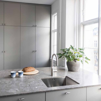 Cabinet Knob T Helix - Stainless Steel Finish