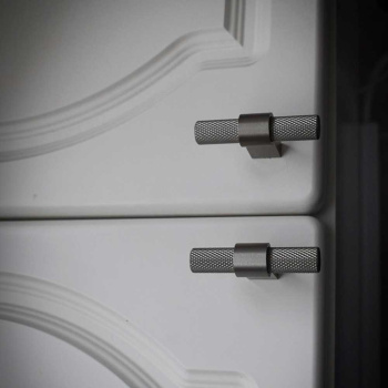 Cabinet Knob T Helix - Stainless Steel Finish