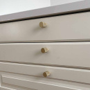 Cabinet Knob Helix - 20mm - Brass