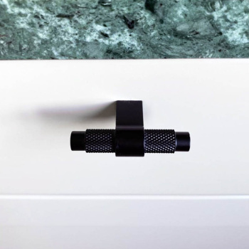 Cabinet Knob Pitch - Matte Black
