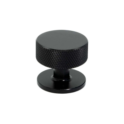 Cabinet Knob Crest - 32mm - Matte Black in the group Cabinet Knobs / Color/Material / Black at Beslag Online (309140-11)