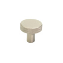 Cabinet Knob Flat - 26mm - Stainless Steel Finish