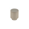 Cabinet Knob Helix Stripe - 20mm - Stainless Steel Finish