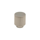 Cabinet Knob Helix Stripe - 20mm - Stainless Steel Finish