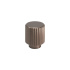 Cabinet Knob Helix Stripe - 20mm - Dark Bronze Cabinet Knob Helix Stripe - 20mm - Dark Bronze