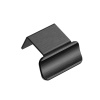 Edge Pull Handle Volet - Brushed Black