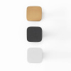 Cabinet Knob Prism - 32x32mm - Matte Black