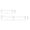 Handle Linkk - Stainless Steel Look