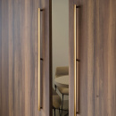 Handle Moon - Brushed brass