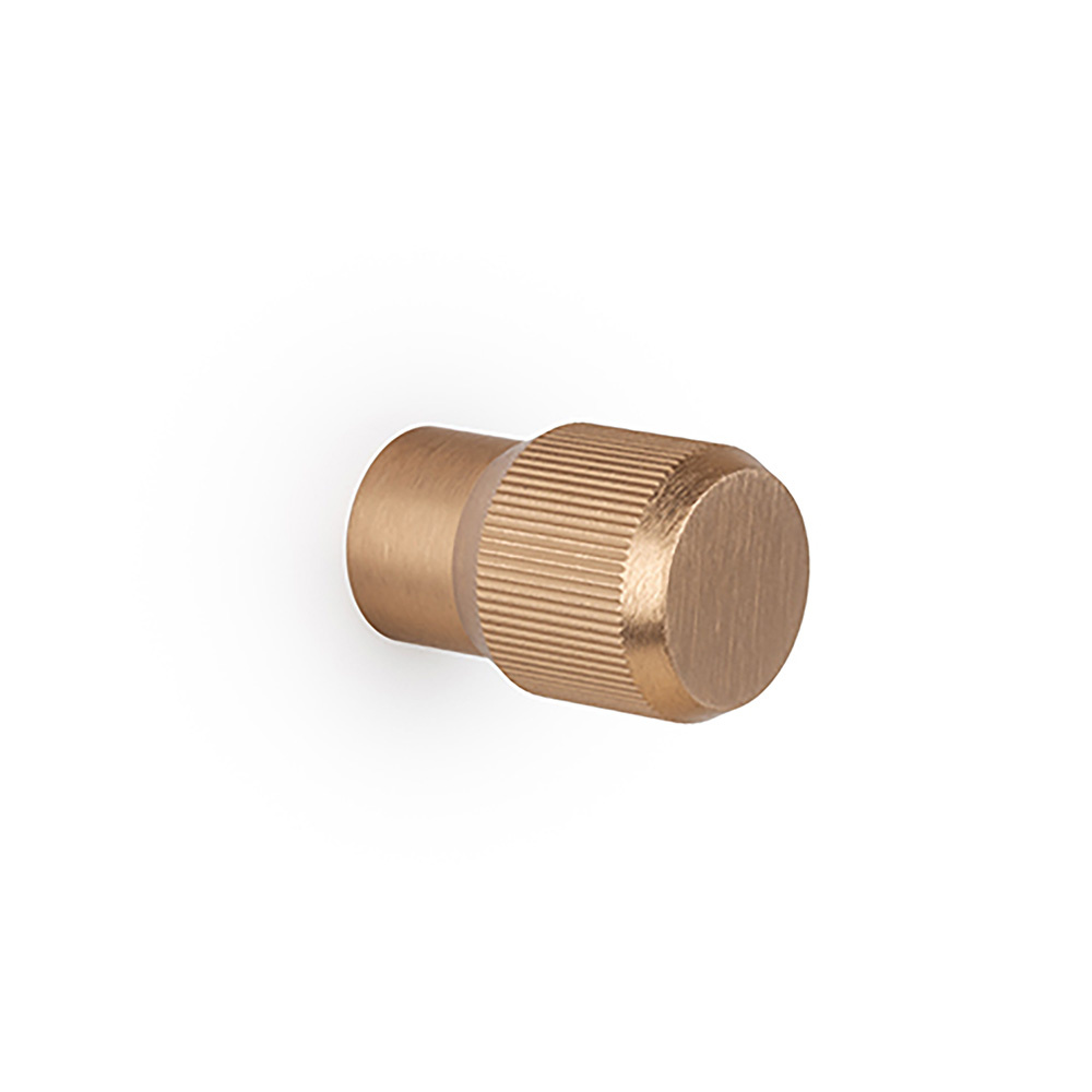 Knob Brooklyn Ø20mm - Dark Brushed Brass