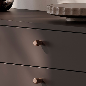 Knob Brooklyn Ø20mm - Brushed Bronze