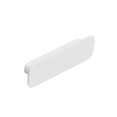 Handle Tabula - 96mm - White in the group Cabinet Handles / Color/Material / Other Colours at Beslag Online (317630-11)