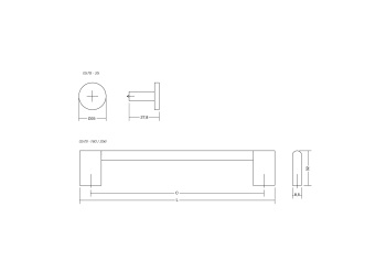 Knob Nexx Ø25mm - Brushed Black