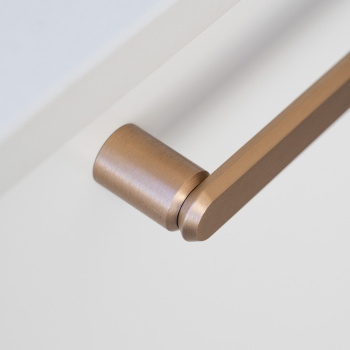 Handle Fase cc160mm - Dark Brushed Brass