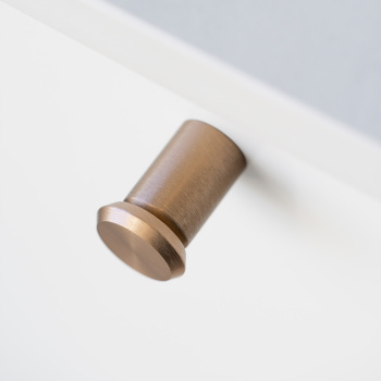 Knob Fase Ø23mm - Dark Brushed Brass