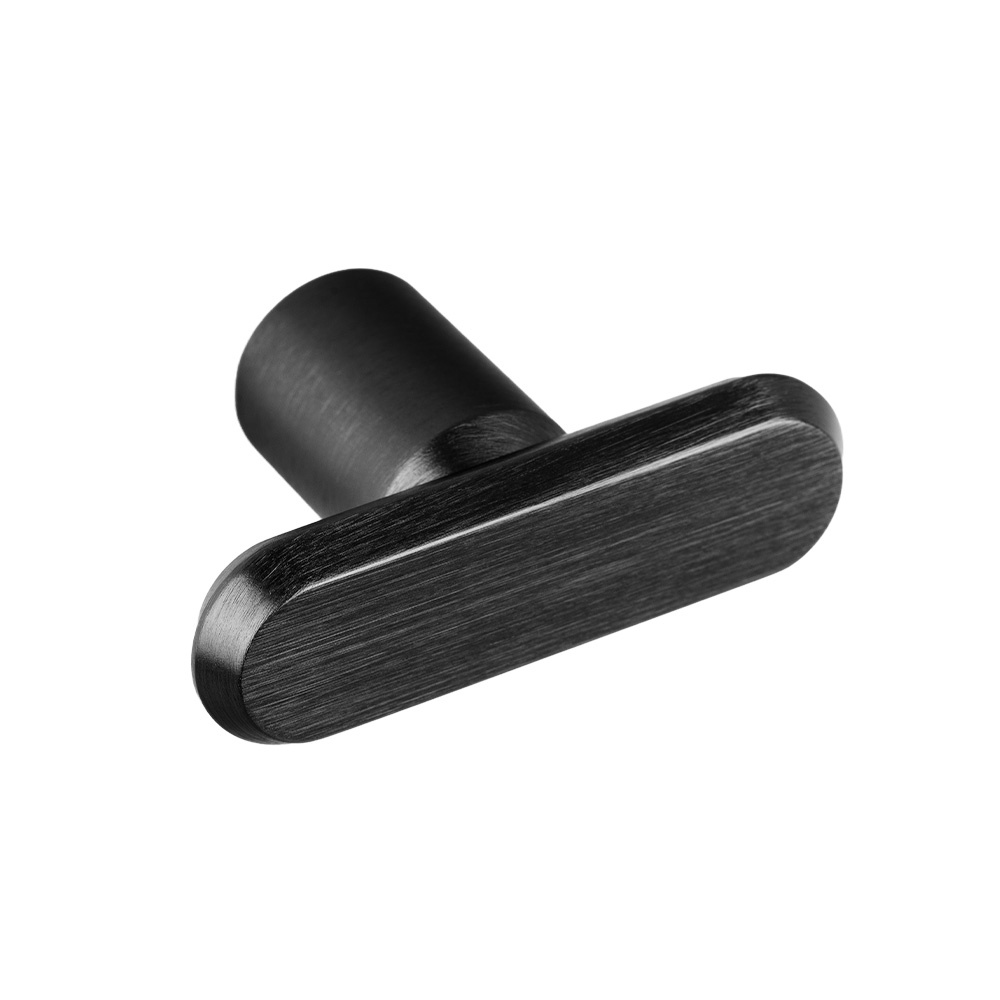 Knob T Fase - Brushed Black