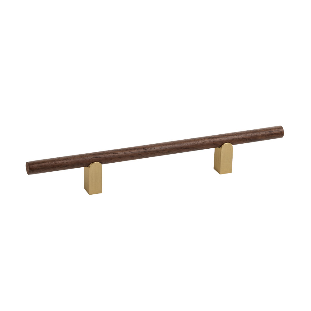 Handle Kumo Wood - Walnut/Brushed Brass