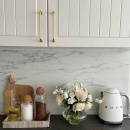 Handle 1353 - 128mm - Polished/Untreated Brass