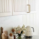 Handle 1353 - 128mm - Polished/Untreated Brass